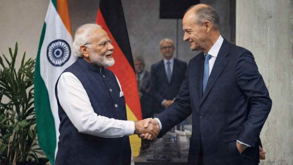 India-Germany Trade Talks - PM Modi and Chancellor Merz Meet CEOs to Boost Ties