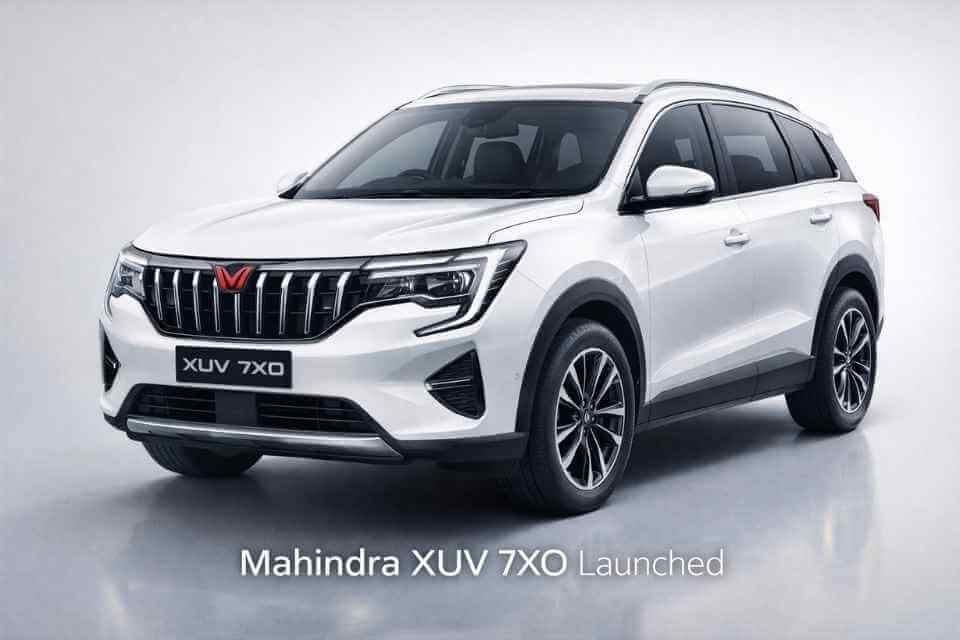 Mahindra Launches XUV 7XO at Rs 13.66 Lakh With Full Features List