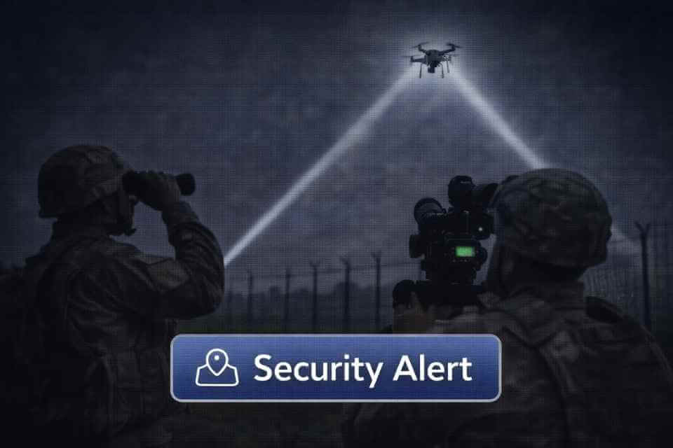 Pakistan Drones Spotted Along LoC, IB, Search Ops Launched in Three J&K Districts