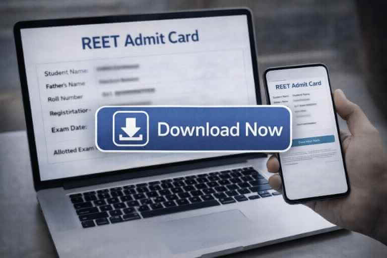 Rajasthan REET Mains Admit Card 2025 Released - Official Download Site