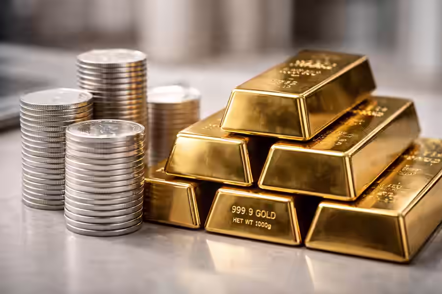 Gold Silver Price Drop Today India