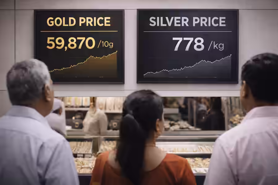 Gold Silver Rate Today, February 11 2026 City-Wise Prices