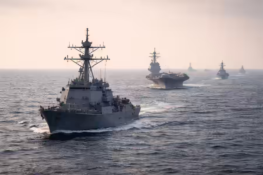 US Signals Talks With Iran Amid Warship Deployment Close to Gulf