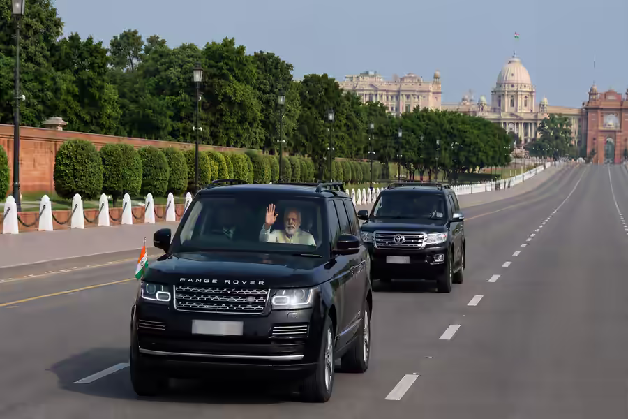 PM Modi Convoy Fuel Saving Drive