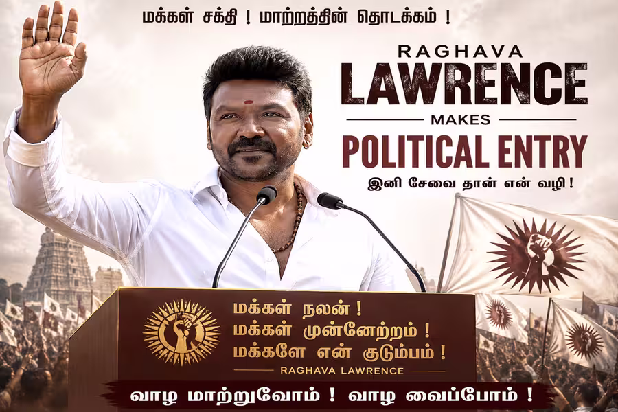 Tamil Actor Raghava Lawrence Makes Political Entry, Sparks Fresh Debate