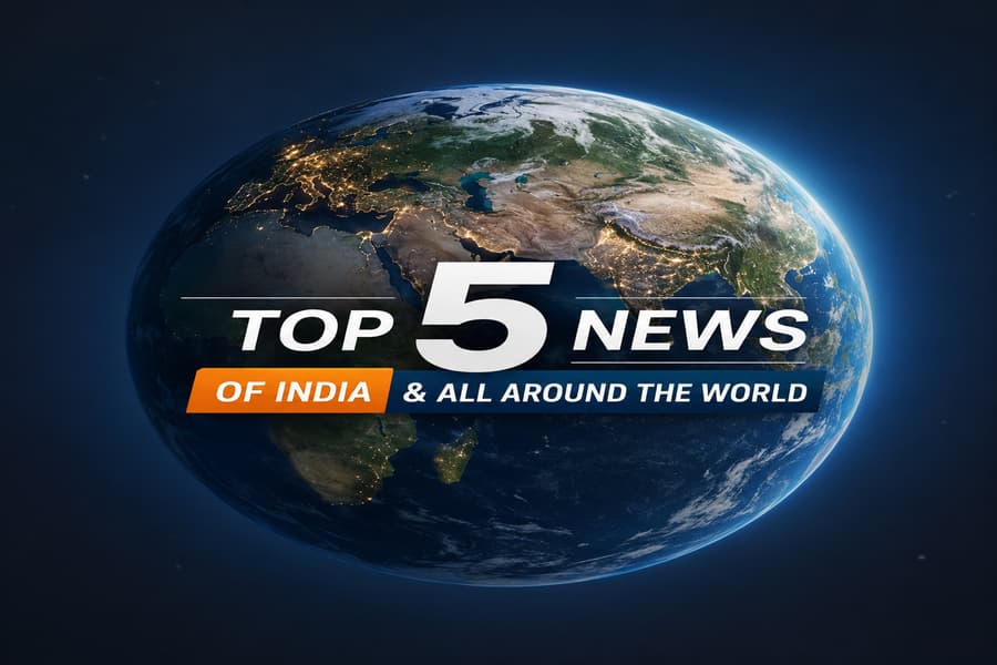 Khabar Mirror Evening Bulletin: Top 5 News Updates From India and Around the World