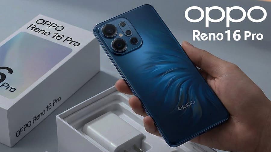 Oppo Reno 16 Pro की गीकबेंच लिस्टिंग लीक, जानें प्रोसेसर और RAM डिटेल्स 1 Oppo Reno 16 Pro स्मार्टफोन का प्रीमियम डिजाइन, कर्व्ड डिस्प्ले और ट्रिपल कैमरा सेटअप के साथ लीक रेंडर Source - oppo