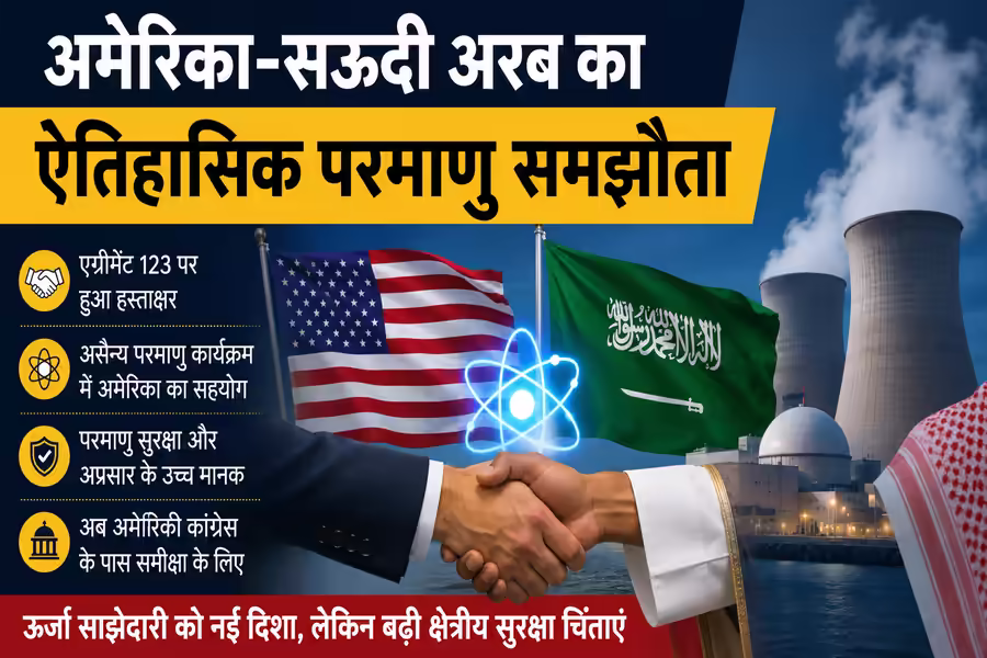 सऊदी-अमेरिका परमाणु समझौते पर सवाल, पाकिस्तान को लेकर क्यों बढ़ीं आशंकाएं?