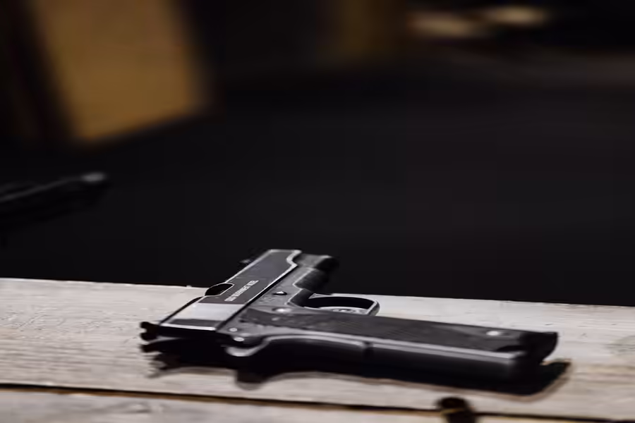 GUN FOUND