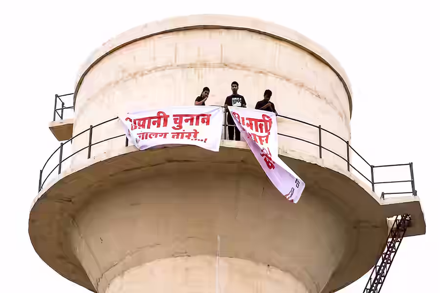 जयपुर में छात्रसंघ चुनाव को लेकर NSUI का प्रदर्शन जारी, 17 घंटे बाद हुई वार्ता