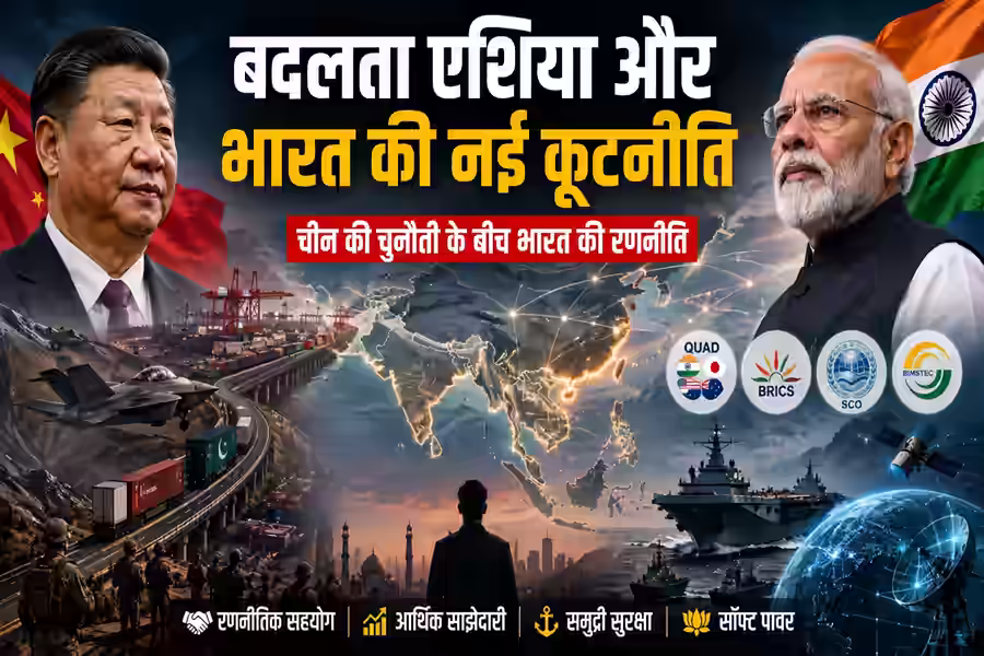 बदलते एशिया में भारत-चीन की रेस, कूटनीति में कौन कितना आगे?