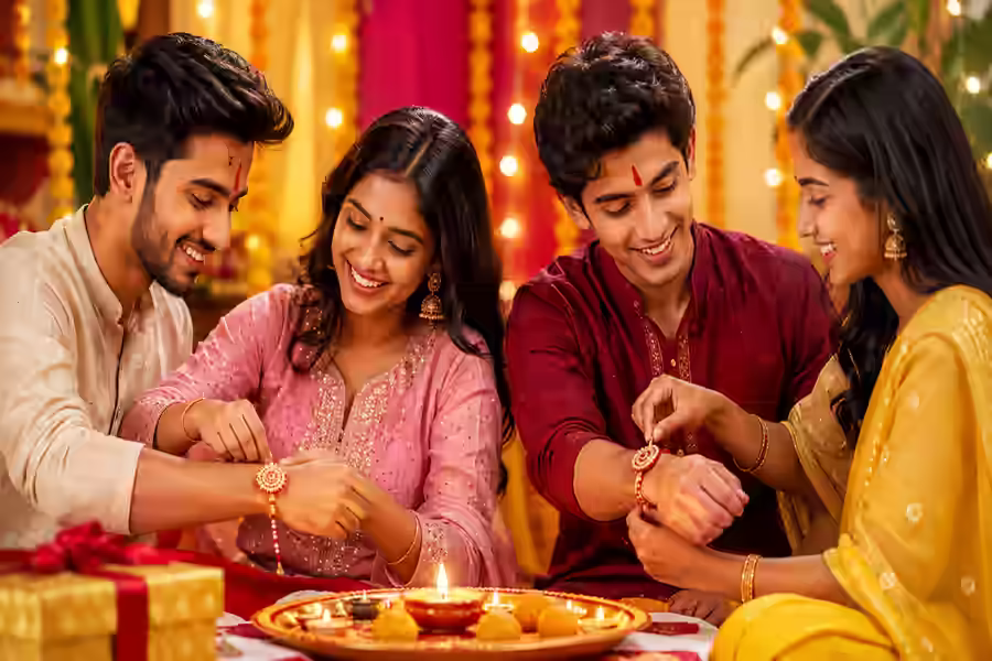 रक्षाबंधन को बनाएं और खास, इन प्यारे संदेशों के साथ भाई-बहन को भेजें शुभकामनाएं