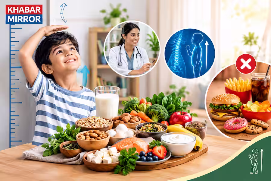 बच्चे की लंबाई बढ़ाने के लिए सिर्फ दूध काफी नहीं! डॉक्टर से जानें पूरी डाइट और किन चीजों से बचें